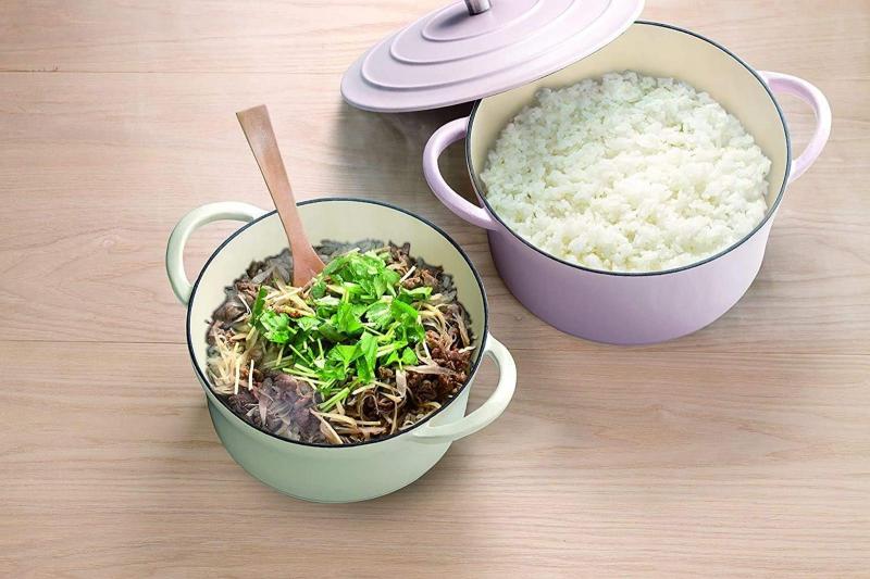 イシガキ 両手鍋 鉄鋳物 ボン・ボネール ココット ガス火 IH 兼用