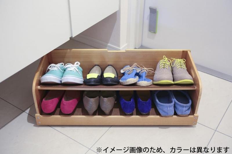 オスマック下駄箱下収納ボックスホワイト71cm幅シューズ 防災用品GKS-710W オスマック下駄箱下収納ボックスホワイト71cm幅シューズ 防災用品GKS-710W