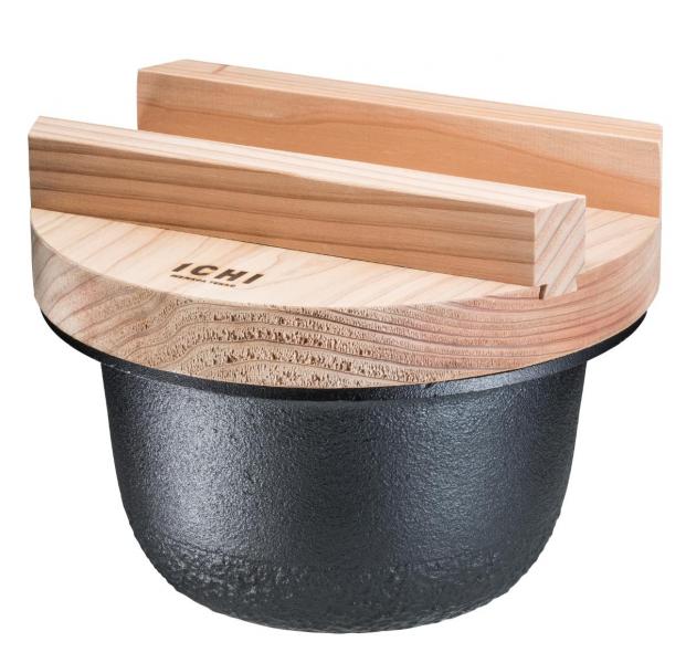 池永鉄工 ご飯鍋 ブラック 2合炊き 日本製 南部鉄器 TETSU NO KAMA