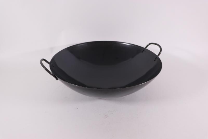カンダ 神田 鉄鍋/鉄プレス両手中華鍋 48cm 001312