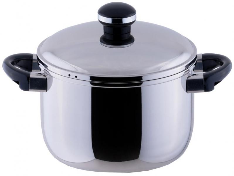 宮崎製作所 オブジェ シチューポット 22cm 日本製 5年保証 IH対応 OJ-7 銀