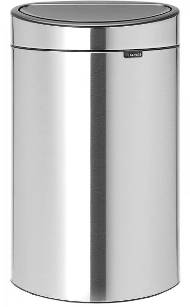 ブラバンシア ダストボックス タッチビン 23＋10L分別タイプ FPPマットスチール 【ベルギー製】 112867