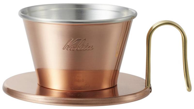 カリタ Kalita コーヒー ドリッパー ウェーブシリーズ 銅製 1～2人用 日本製 燕 WDC-155 ドリップ 器具 喫茶店 カフェ アウトドア キャンプ 9,800円