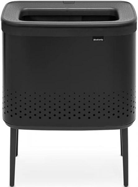 ブラバンシア Boランドリービン 洗濯収納ボックス 60L マットブラック 【ベルギー製】 200526