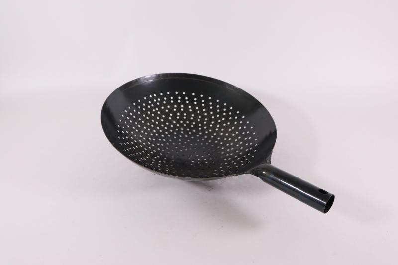 山田工業所 ザーレン 36cm 日本製 油通し 揚げ物 鉄プレス 鉄打出ザーレン 001079