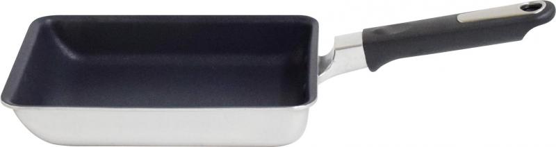 ウルシヤマ金属工業 玉子焼 19×14cm IH対応 日本製 クワトロプラス QTP-F19-14 シルバー