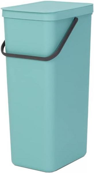 ブラバンシア ゴミ箱 ダストボックス フタ付 ソート＆ゴー コンパクト キッチン周り 40L ミント 251085