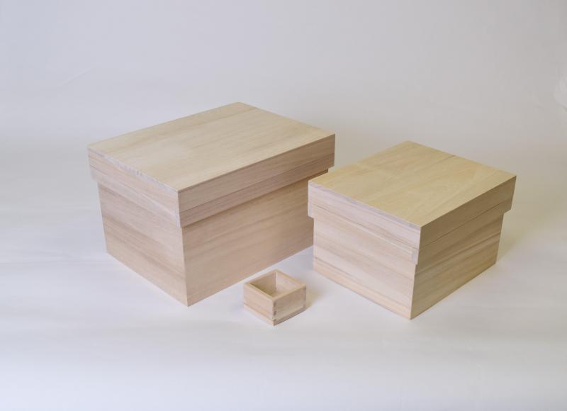 木曽工芸 米びつ 日本製 木製 桐 【一合桝付き】 10kg用 茶