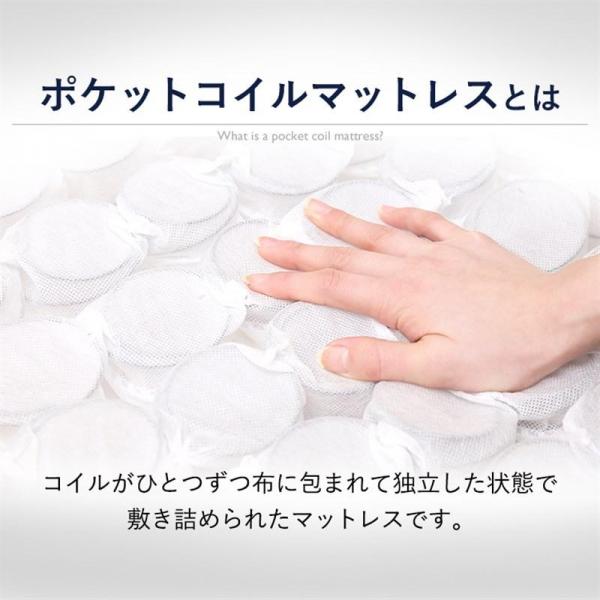 マットレス シングル ポケットコイル 厚さ20cm ホワイト×ブラック マットレス シングル ポケットコイル 厚さ20cm ホワイト×ブラック