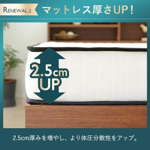マットレス セミダブル ポケットコイル 厚さ20cm ホワイト×ブラック マットレス セミダブル ポケットコイル 厚さ20cm ホワイト×ブラック