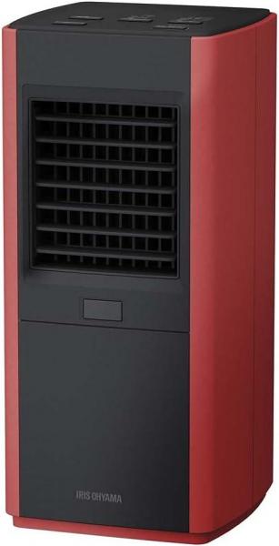 人感センサー付き大風量セラミックファンヒータースリム JCH-12TDS1-R レッド