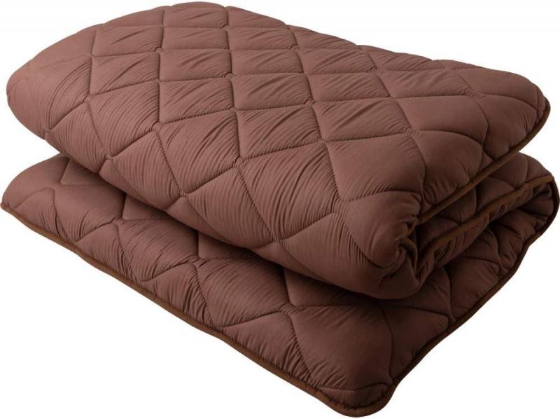 ハードマーブル三層敷き布団 S ブラウン