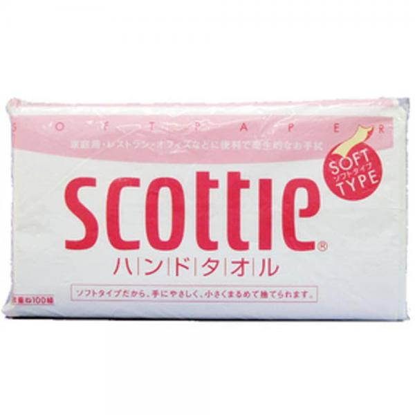 【60パック】スコッティ ハンドタオル 200枚（100組）