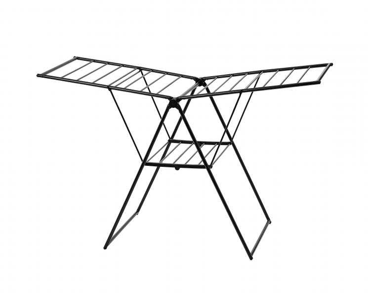 アイリスオーヤマ 多機能スタイル物干し KTSM-157 ブラック