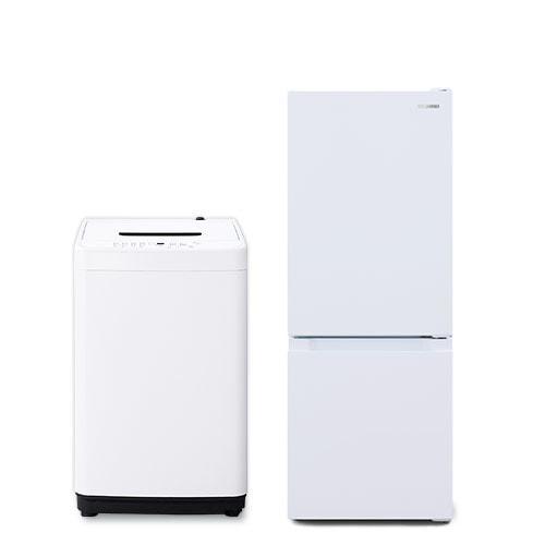 家電セット 2点 冷蔵庫133L 洗濯機5kg ホワイト