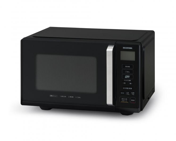 アイリスオーヤマ 電子レンジ 22L フラットテーブル IMB-F2202-B ブラック