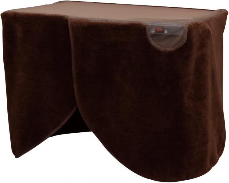 デスクヒーター 自動切タイマー付 フリースカバー付 DEH-45-T