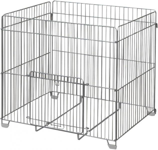 ストーブガード STG-750N シルバー （幅75×奥行60×高さ71cm）