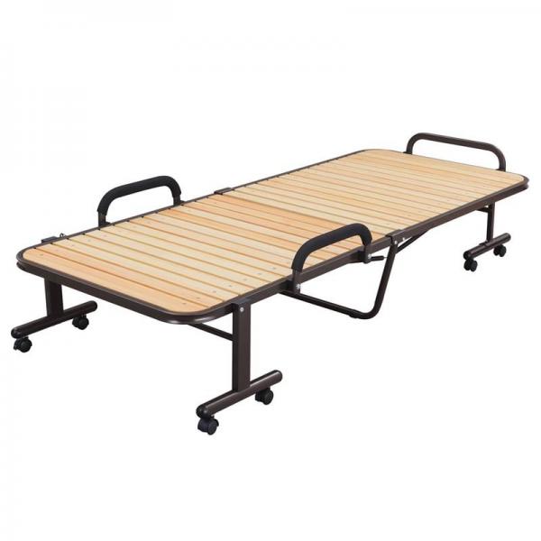 折りたたみすのこベッド OTBSS-WH ナチュラルホワイト