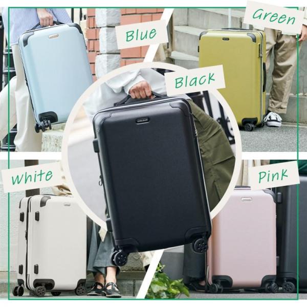 スーツケース Lサイズ 82L 拡張機能付き ダブルキャスター 5515-70 カーキ スーツケース Lサイズ 82L 拡張機能付き ダブルキャスター 5515-70 カーキ