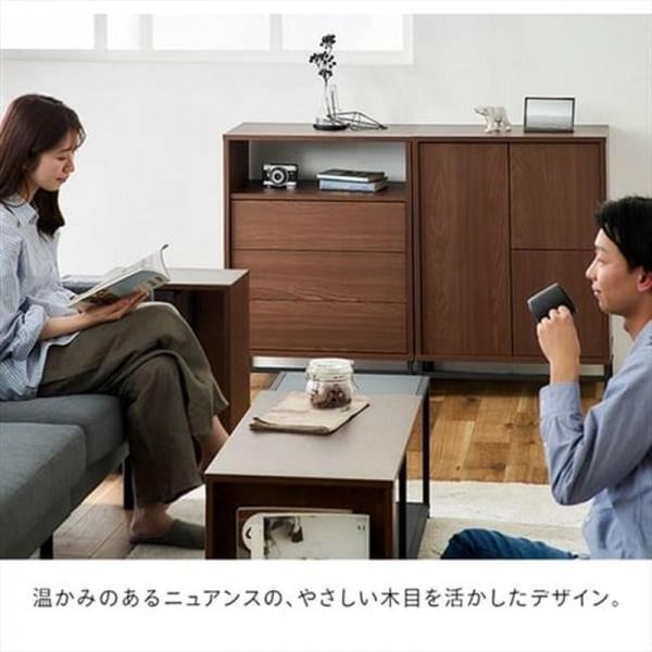 ユニットキャビネット UTC-590T ナチュラル/ブラック ユニットキャビネット UTC-590T ナチュラル/ブラック