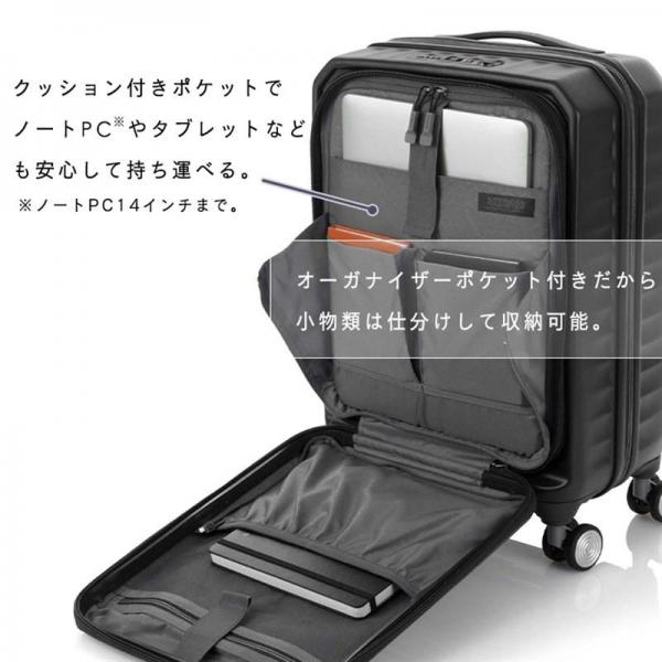 スーツケース Sサイズ FRONTEC SPINNER 54/19 EXP TSA AM NAVY スーツケース Sサイズ FRONTEC SPINNER 54/19 EXP TSA AM NAVY