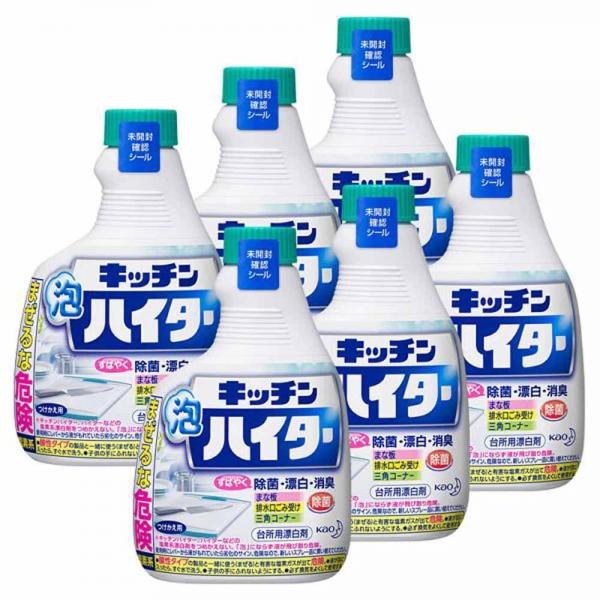 【6個セット】キッチン泡ハイター 付替 400ml