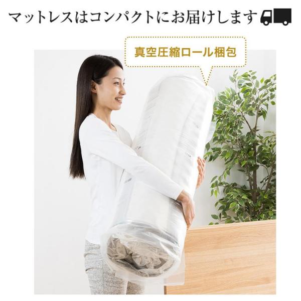 マットレス シングル 三つ折り ポケットコイル 厚さ17cm TCM9-S