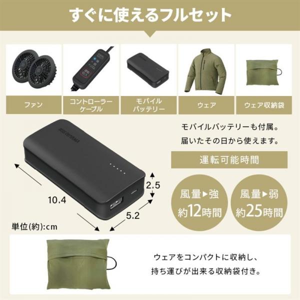 クールウェアFNCT長袖セット CFNS-M01-B Mブラック