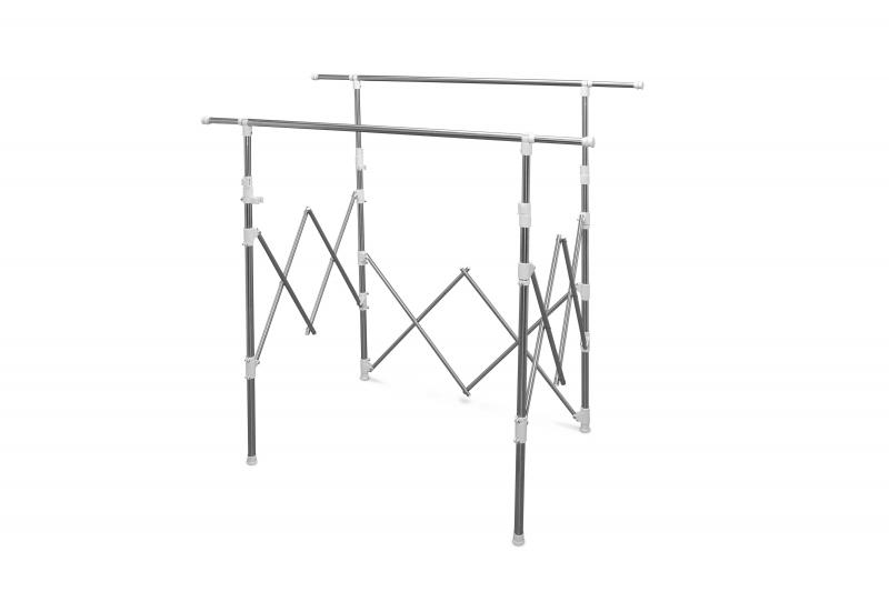 アイリスオーヤマ 伸縮スリム収納物干し SSSM-140