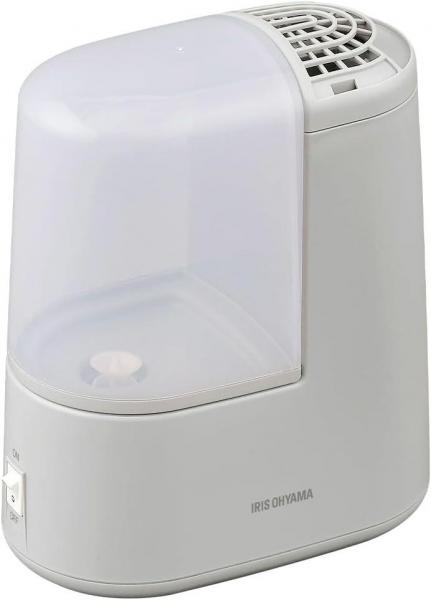 スチーム式加湿器 120ml AHM-H12B-H ミストグレー