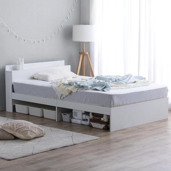 収納ベッドD STB-D ホワイト