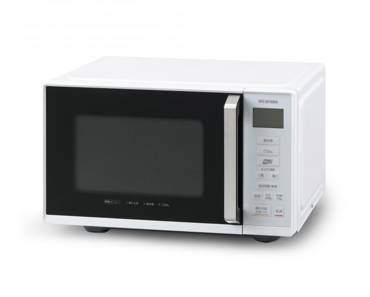 アイリスオーヤマ 電子レンジ 22L フラットテーブル IMB-F2202-W ホワイト