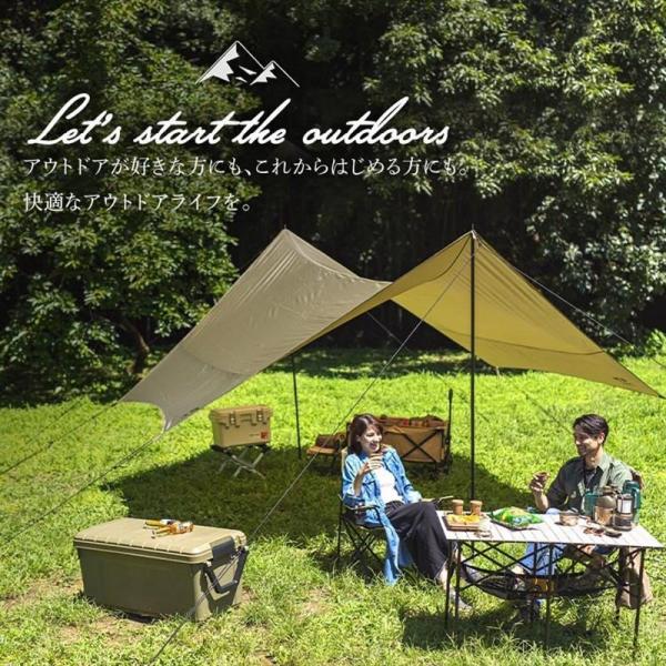 アウトドアテーブル 折りたたみ 幅120cm FOT-1200 ブラウン