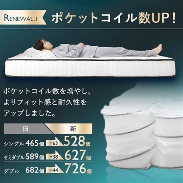 【新品】マットレス ダブル ポケットコイルマットレス 厚さ 20cm マットレス ダブル ポケットコイルマットレス 20cm 体圧分散 圧縮 通気