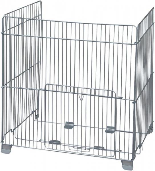 ストーブガード SS-650N シルバー （幅65×奥行56×高さ71cm）