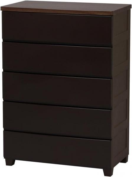 アイリスオーヤマ ウッドトップチェスト 5段 MG-725 ブラウン 14,683円