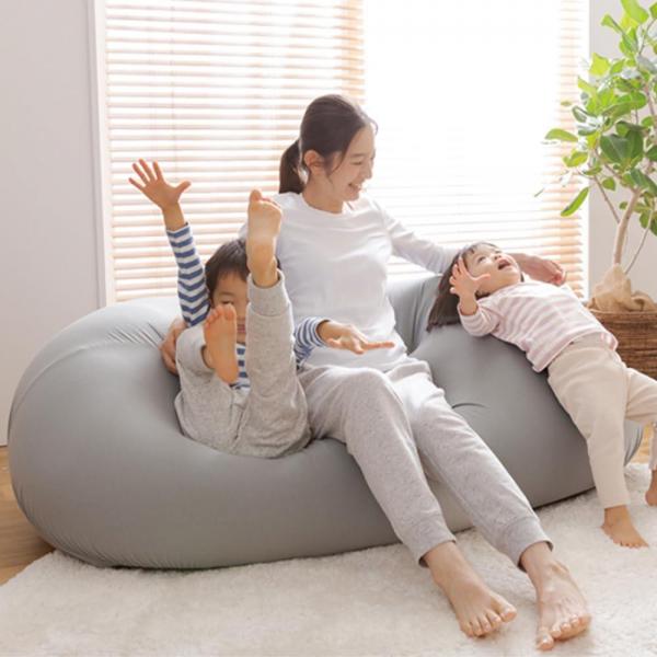 ビーンズMAXソファ グレー