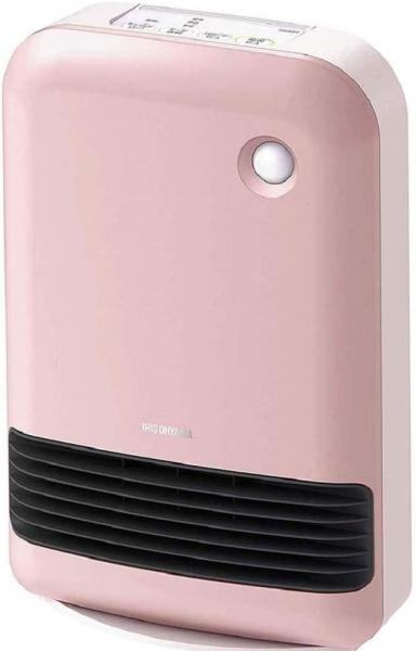 アイリスオーヤマ 人感センサー付き大風量セラミックファンヒーター PDH-1200TD1-P ピンク