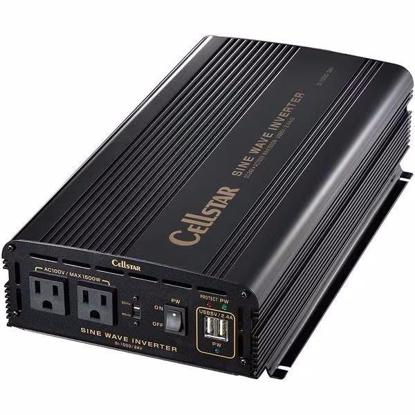 SI-1500-24 CellSTAR DC24V車用 正弦波インバーター