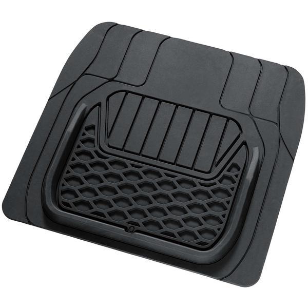 6455-48BK BONFORM カーマット フレックスガード 軽/普通車用 フロント用SS/リア兼用1枚入り サイズ:50×48cm カラー:ブラック