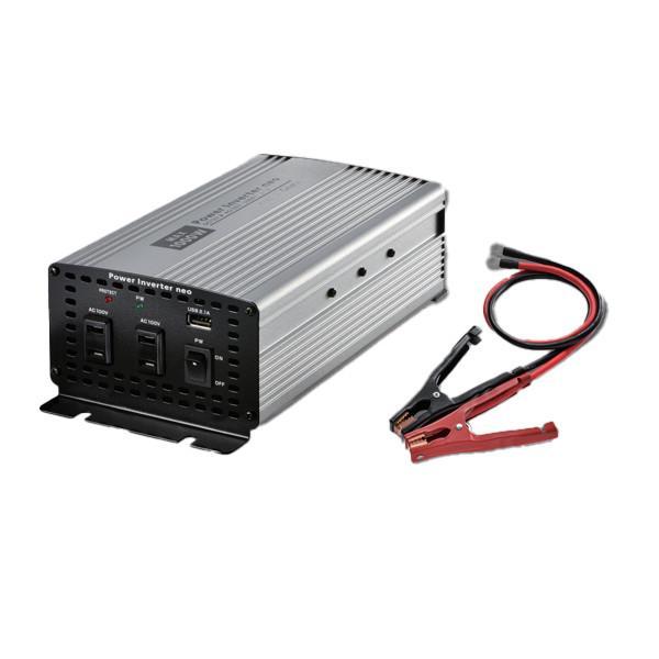 PI-1000/12 CellSTAR DC/ACインバーター DC12V車専用（AC100V最大出力1000W 定格出力800W / USB5V最大出力2.4A 定格出力2.1A）