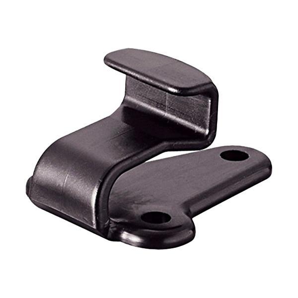 6182-10BK BONFORM カーマット ズレ防止用 マットフック（角穴用ネジ止メ） 軽/普通車用 1個 角穴用ネジ式WSK カラー:ブラック