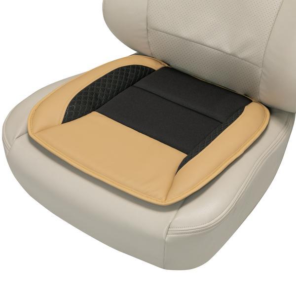 5204-43BE BONFORM クッション サイドサポートレザー ヒップ型 45x45cm ベージュ