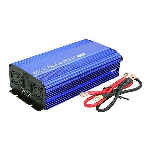 SIV-1000 Meltec インバーター USB＆コンセント 静音タイプ DC12V