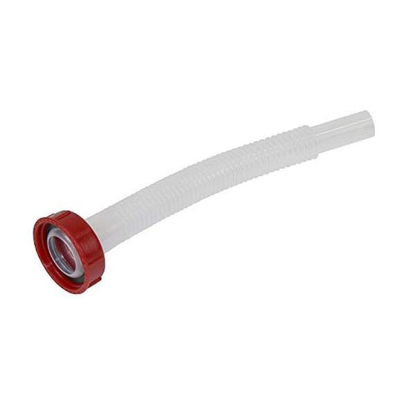 FXOP-04 Meltec ガソリン携行缶補修パーツ 給油ノズル（パッキン付） 標準タイプ 長さ:270mm （適合商品:FX-505・510・520・FXD-52・ FG-5・10・20）