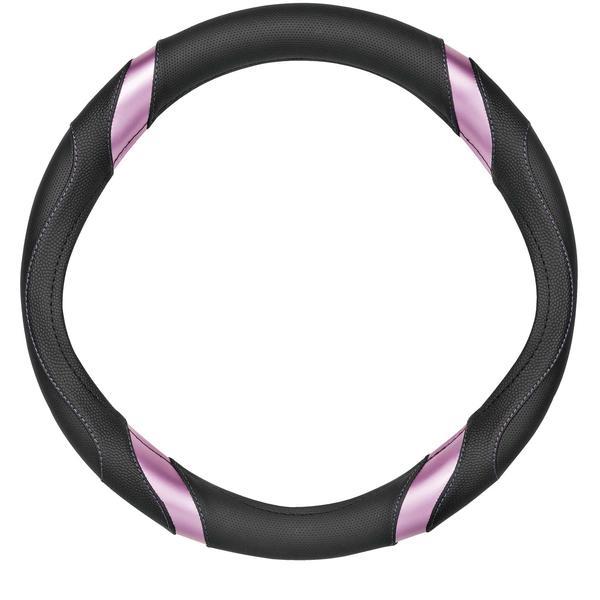6899-01PU BONFORM ライトニング 3本スポーク専用 ハンドルカバー Sサイズ（ハンドル直径 36.5-37.9cm） カラー:パープル スポーティ調タイプ
