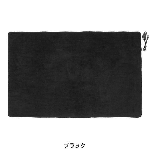 5912-69BK BONFORM ヒーター ヒートDX ひざ掛け USB給電 即暖タイプ 110x70cm ブラック