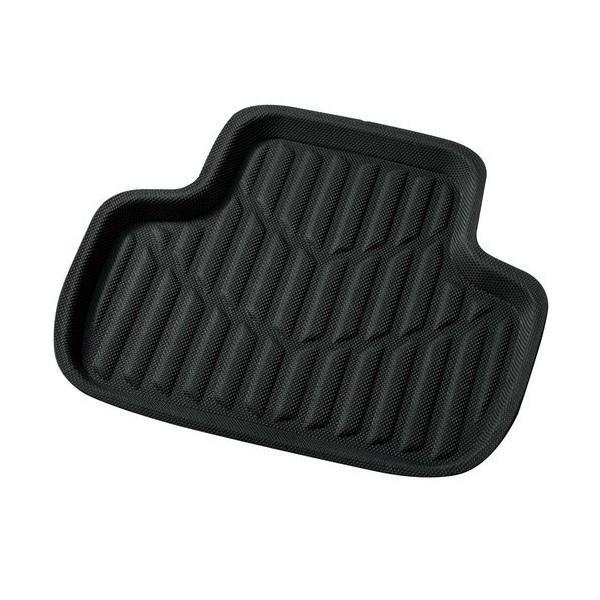 6448-06BK BONFORM カーマット エックスギア 軽自動車用 リア用1枚入り 防水 丸洗いOK ズレ防止加工 サイズ:48×41cm カラー:ブラック