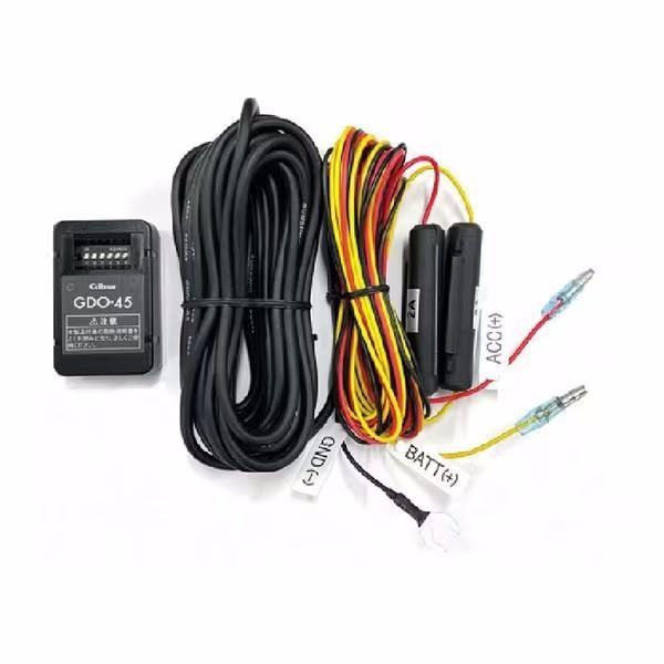 GDO-45 CellSTAR セルスター工業製ドライブレコーダーオプション 常時電源コード（コネクタ5V/2A） 5.0m 12V/24V 日本国内製